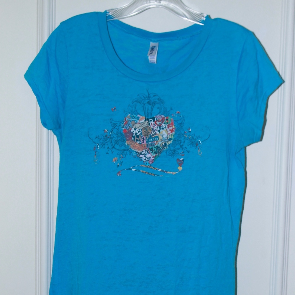 Full Heart Blue Tee